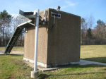 8 x 10' Andrew Concrete Telecom Shelter