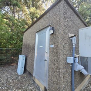 Used 10x14 RufNek Concrete Shelter #5233-RN-TX