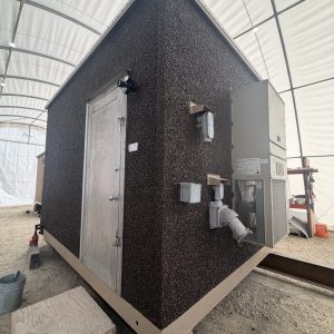 Used 10×14 RufNek Concrete Shelter #4930-RN-TX