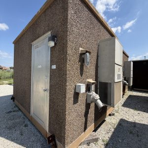 Used 10x14 RufNek Concrete Shelter #4928-RN-TX