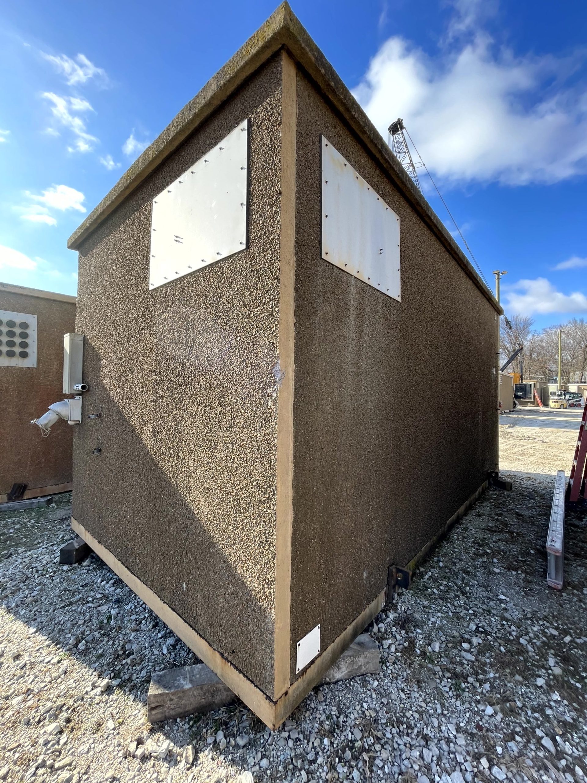 Used 10×20 Andrew Concrete Shelter #29514 - Image 2