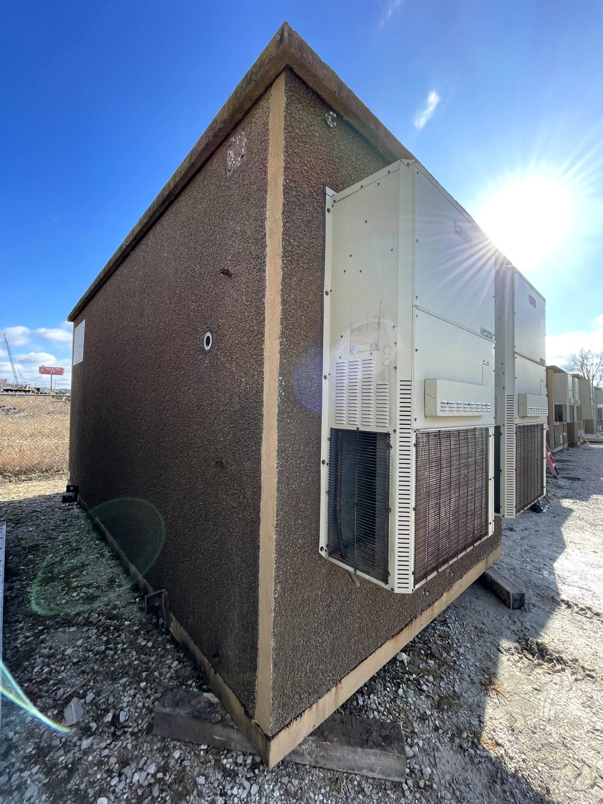 Used 10×20 Andrew Concrete Shelter #29514 - Image 3