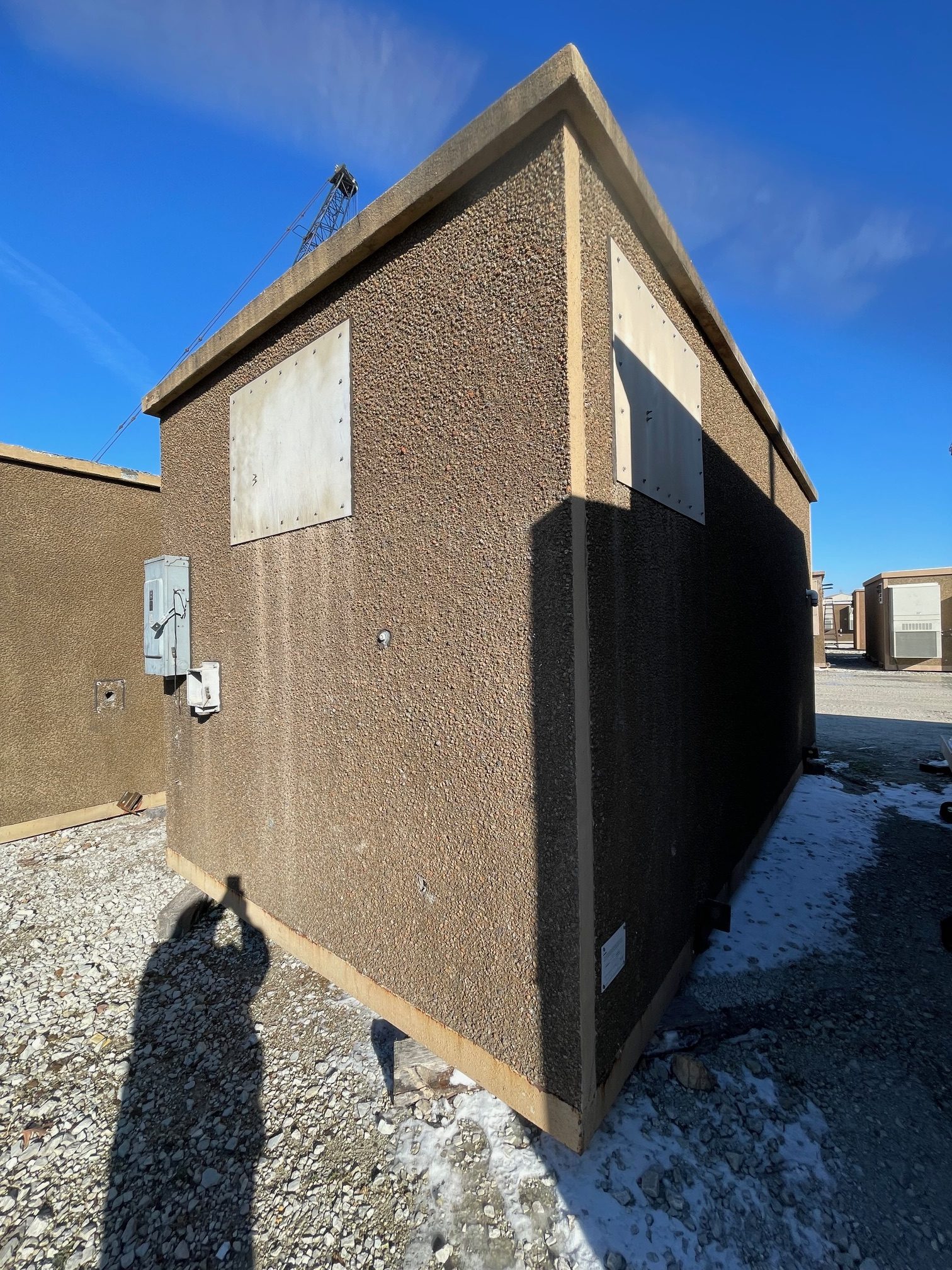 Used 10×20 Andrew Concrete Shelter #61355 - Image 3